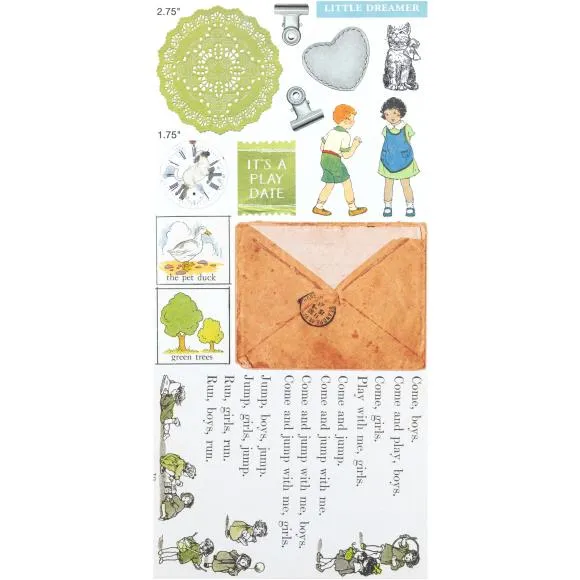 49 And Market Laser Cut Elements - Toddler Time