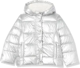 Amazon Essentials Girls and Toddlers' Heavyweight Hooded Puffer Coat, Water-Resistant