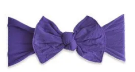 Baby Bling Ultraviolet Classic Knot Headband