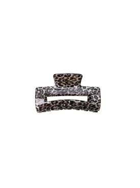 BCBERLIN crystal hair claw - Grey Leo