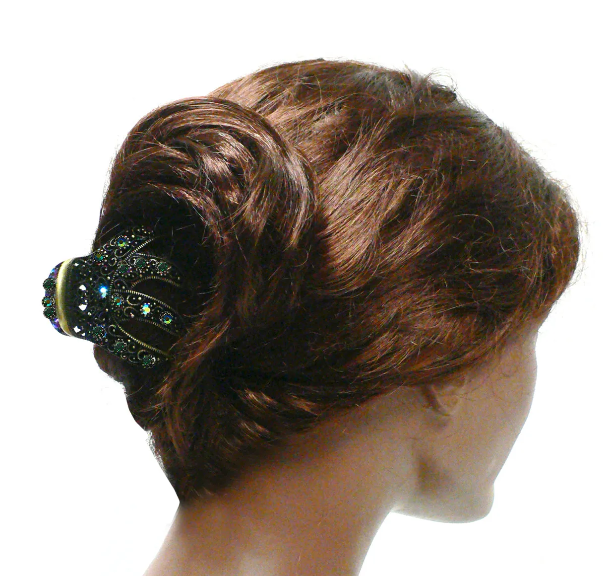 Bella Crystal Metal Jaw Claws Hair Claws in Set of 5, 6, 7, 8  GL56-Set of 5 to Set of 8