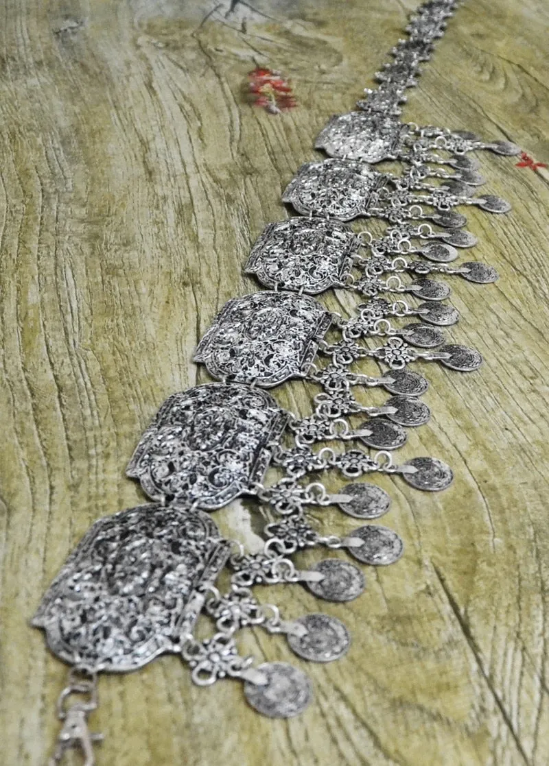 Bohemian Turkish Coin Belly Chain Belt