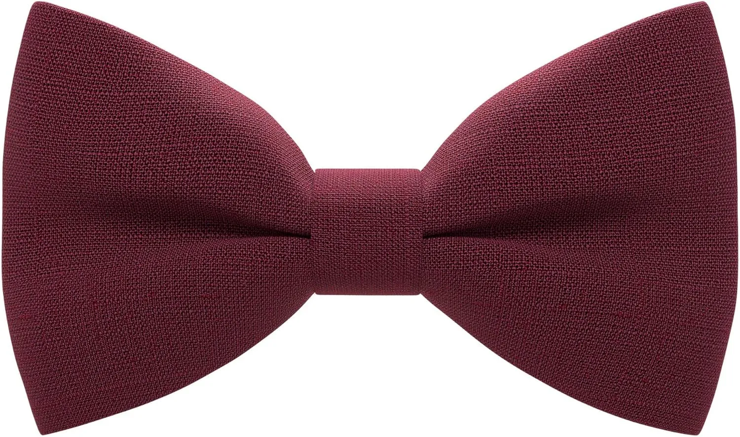 Bow Tie House Linen Classic Pre-Tied Bow Tie Formal Solid Tuxedo