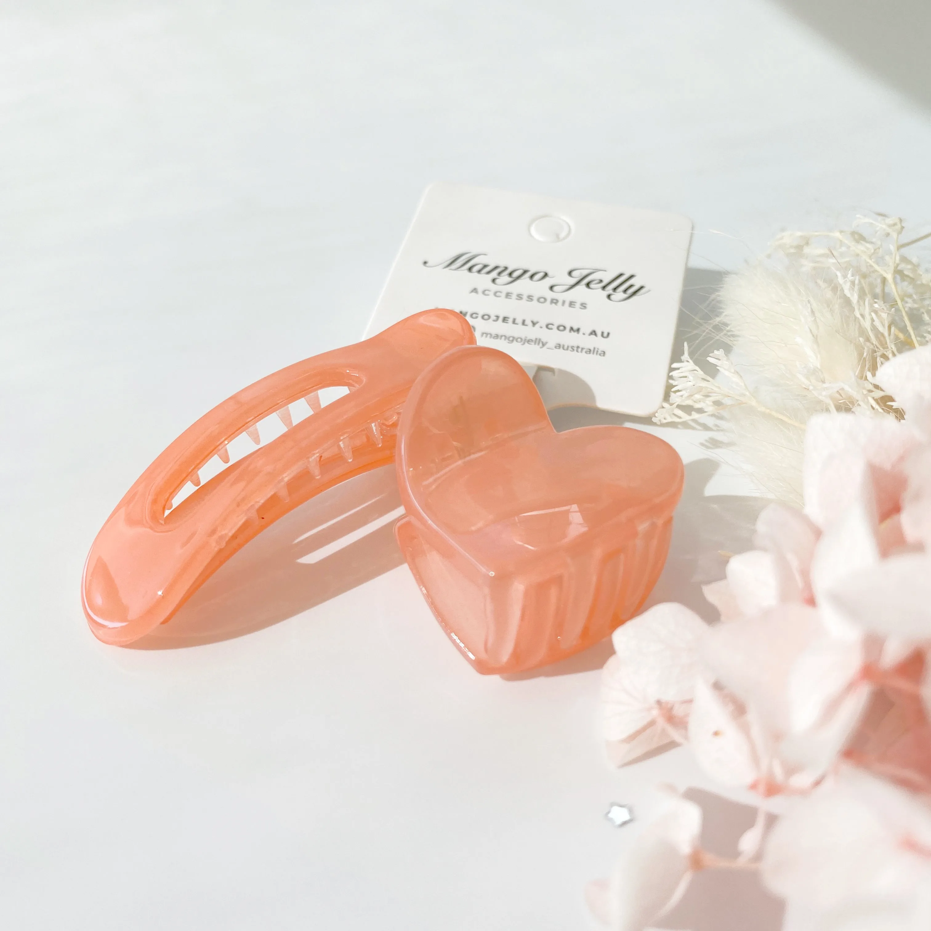 Candy Clips & Claws Set - Peach
