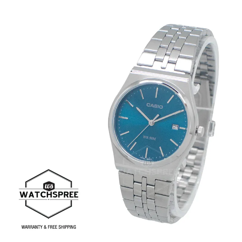 Casio Men's Analog Retro Look Minimalist Dial Watch MTPB145D-2A2 MTP-B145D-2A2