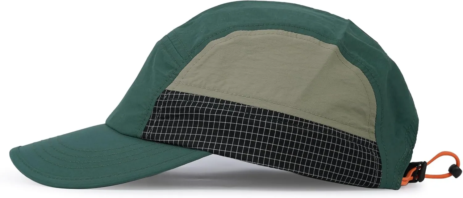 Clakllie Lightweight 5 Panel Baseball Cap Quick Dry Cap Dad Hats Waterproof Unstructured Soft Sun Hats Sports Tennis Golf Hat