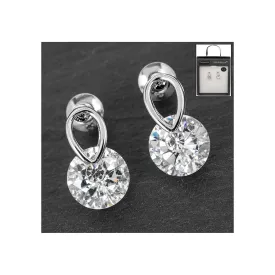 Equilibrium Crystal Drop Earrings