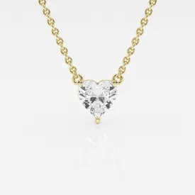 Ethereal 1ct Heart Necklace