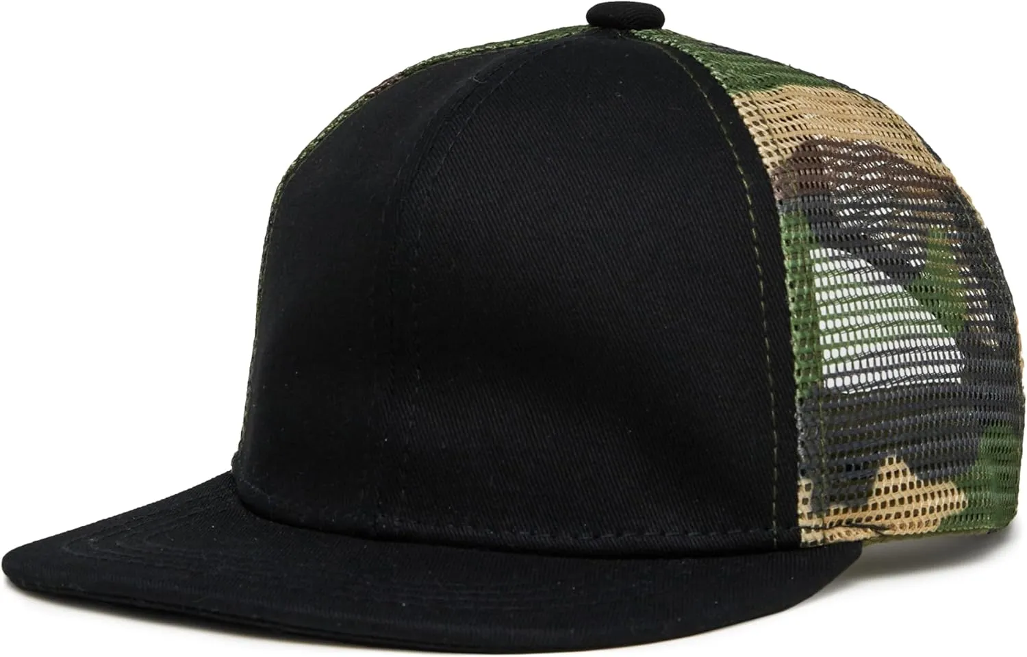 Funky Junque Kids Baseball Hat Girl Boy Toddler Infant Flat Brim Trucker Hat Youth Sun Beach Cap Summer Mesh