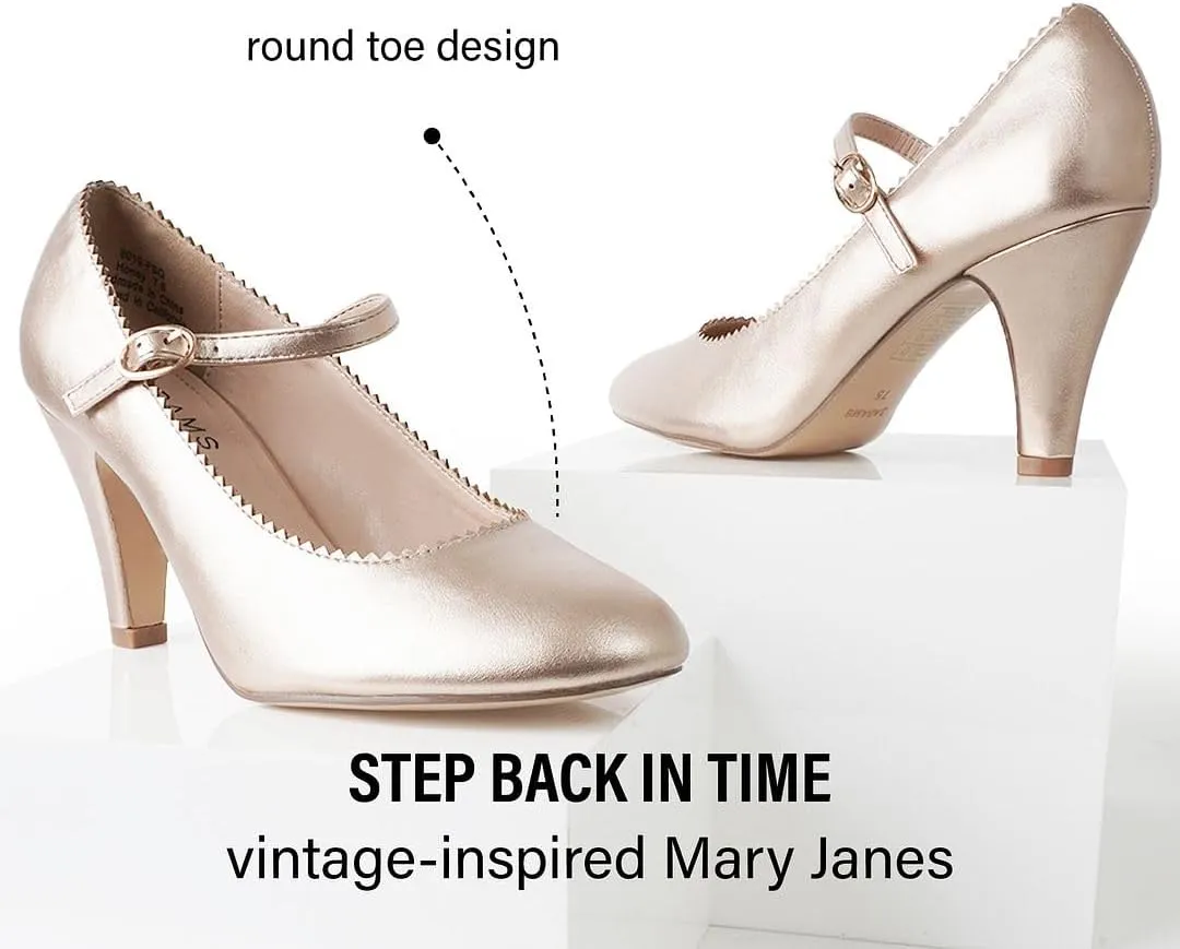 J. Adams Honey Mary Jane Women's Oxford Pumps