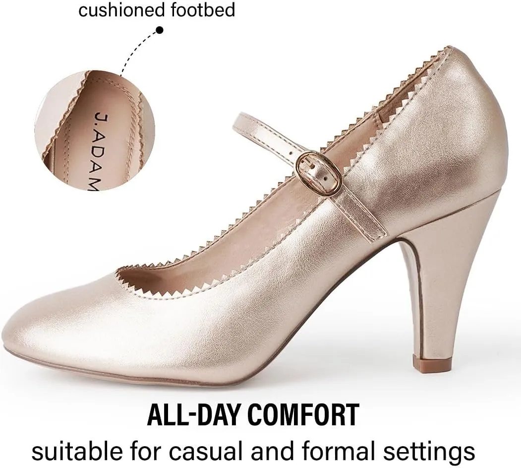J. Adams Honey Mary Jane Women's Oxford Pumps