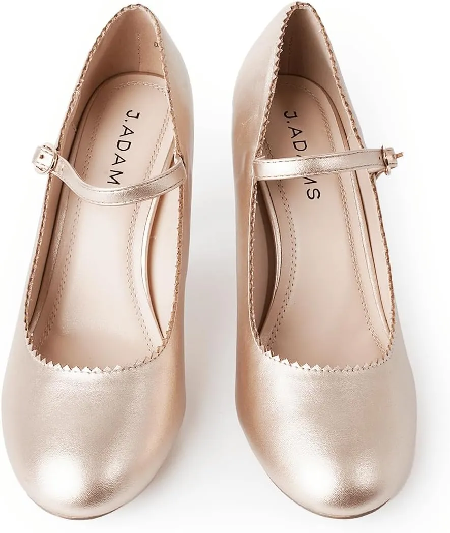 J. Adams Honey Mary Jane Women's Oxford Pumps