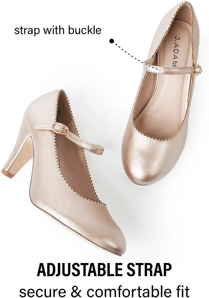 J. Adams Honey Mary Jane Women's Oxford Pumps
