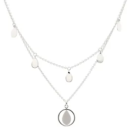 Layered Silver Necklace