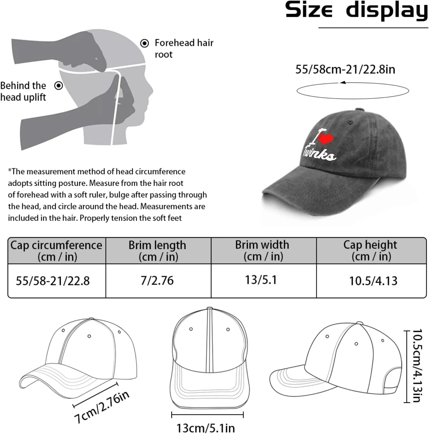 LGBT Hat I Love Twinks Hats and Gifts Cute Hats & Funny Hunting Hats and Funny Summer Hats and Funny