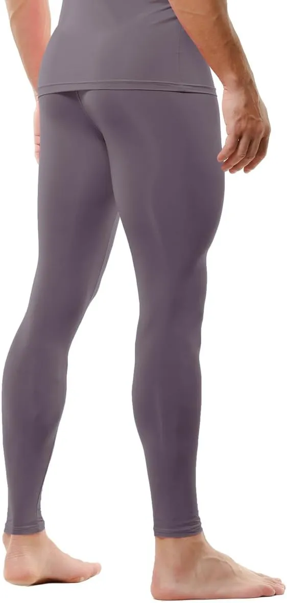 Mens Thermal Underwear Bottoms Activewear Leggings Long Johns Underpants Activewear Yoga Pants