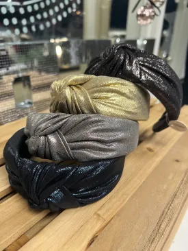 Metallic Knot Headband
