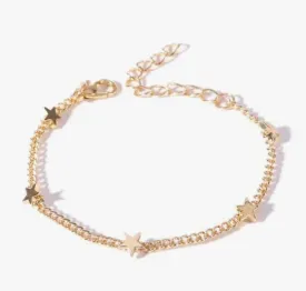 Monica - Star Charm Bracelet