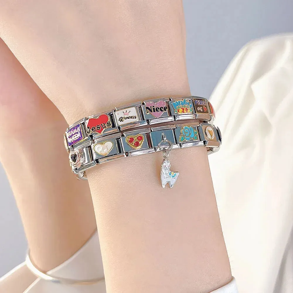 Moon and Star Charm