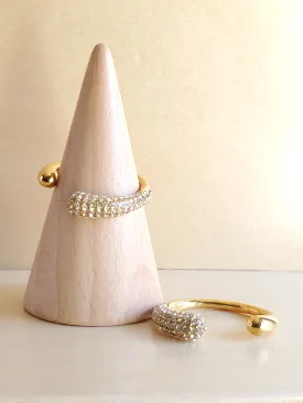 Pave Statement Ring