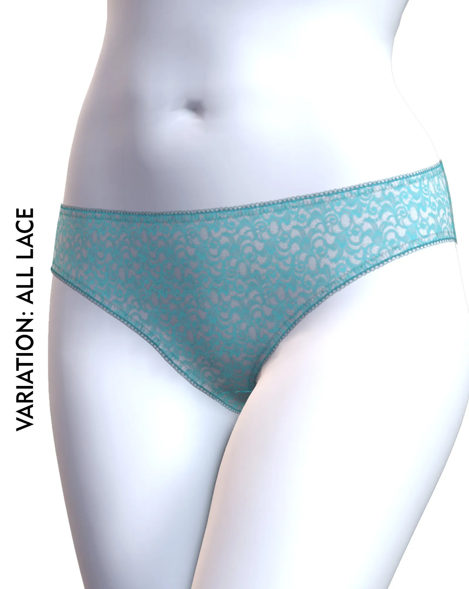PDF "Anna" Hipster Panty Sewing Pattern, Sizes XS-L