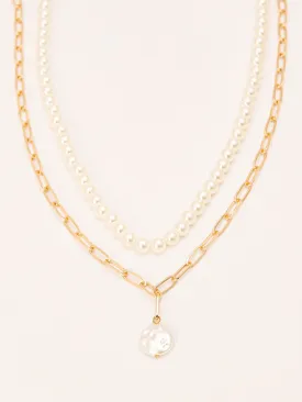 Pearl Layered Necklace