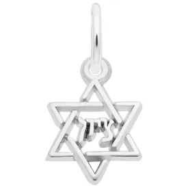 Rembrandt Charms - Star of David Accent Charm - 0770