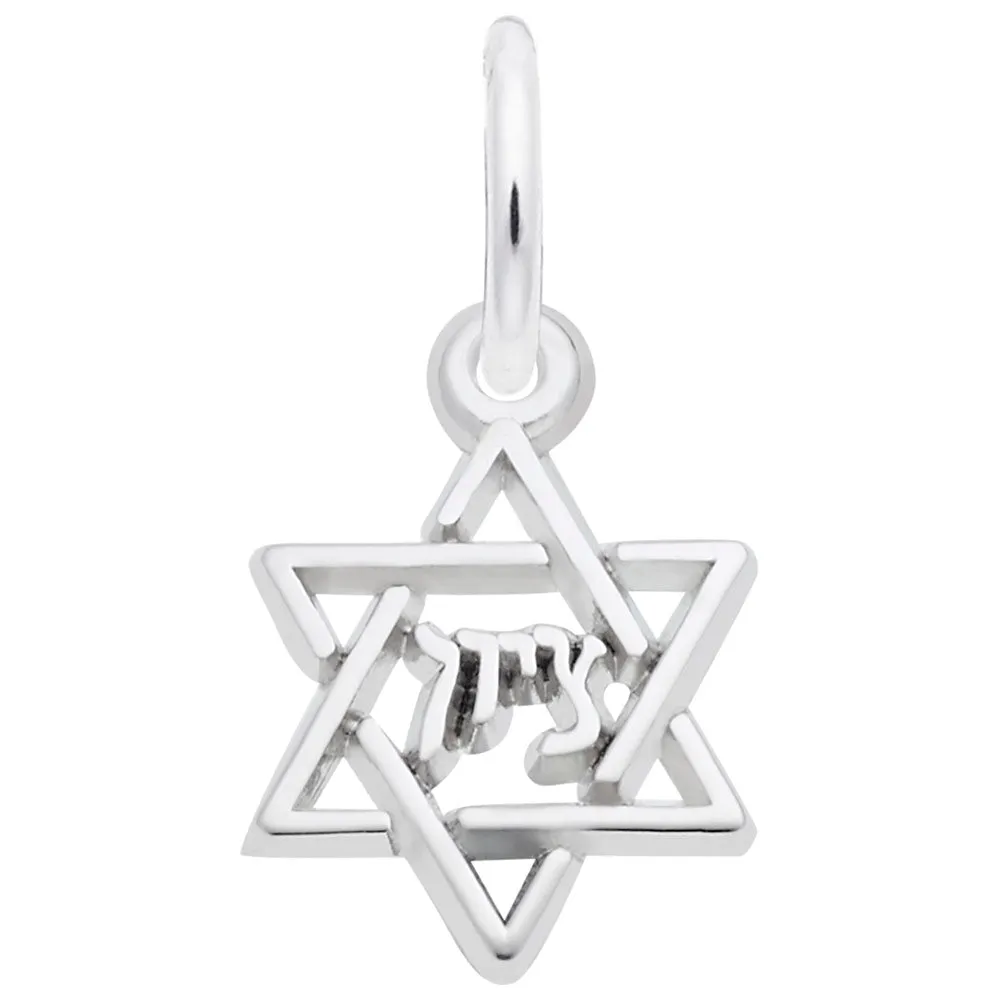 Rembrandt Charms - Star of David Accent Charm - 0770