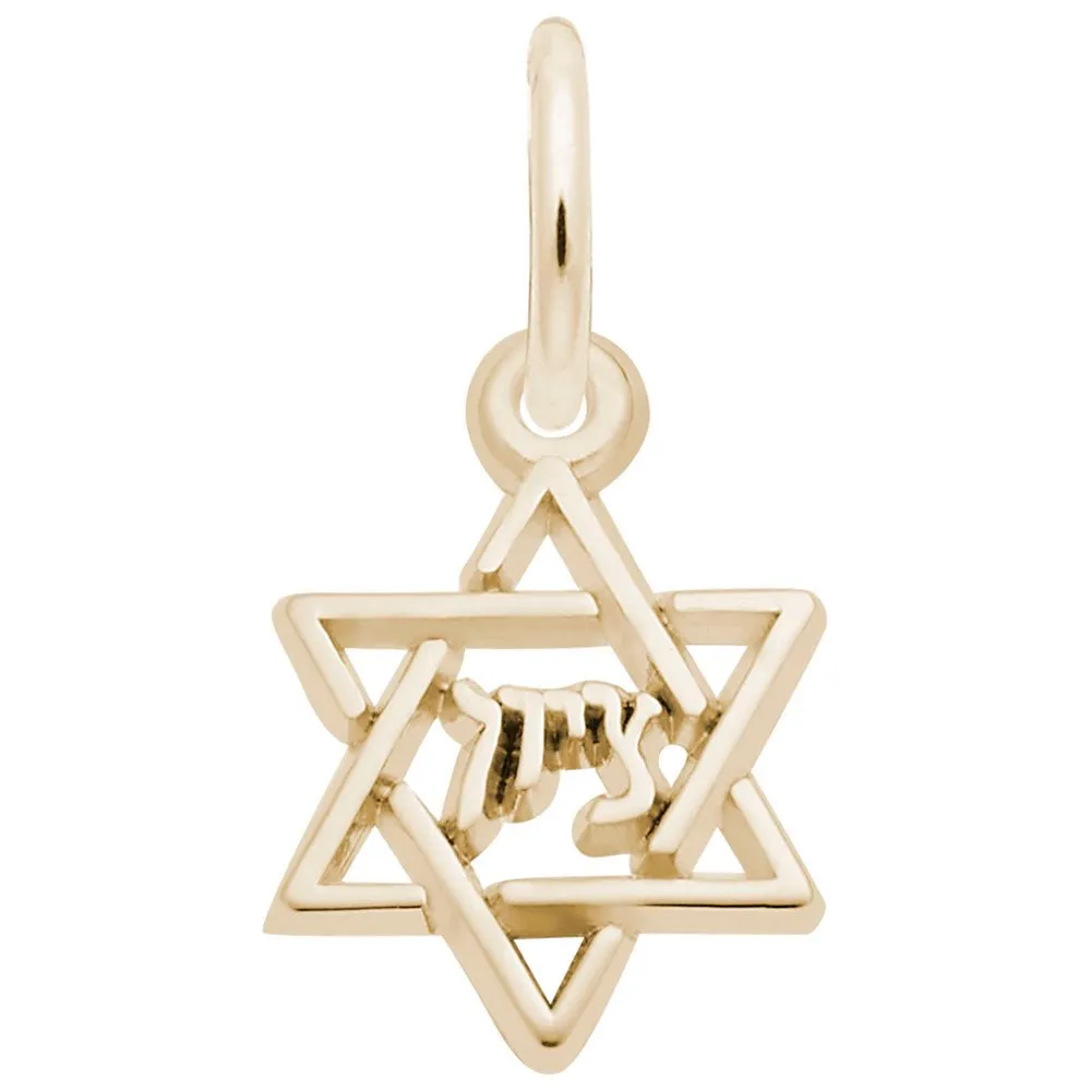 Rembrandt Charms - Star of David Accent Charm - 0770
