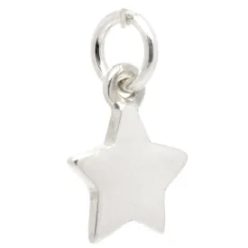 Silver Star Charm