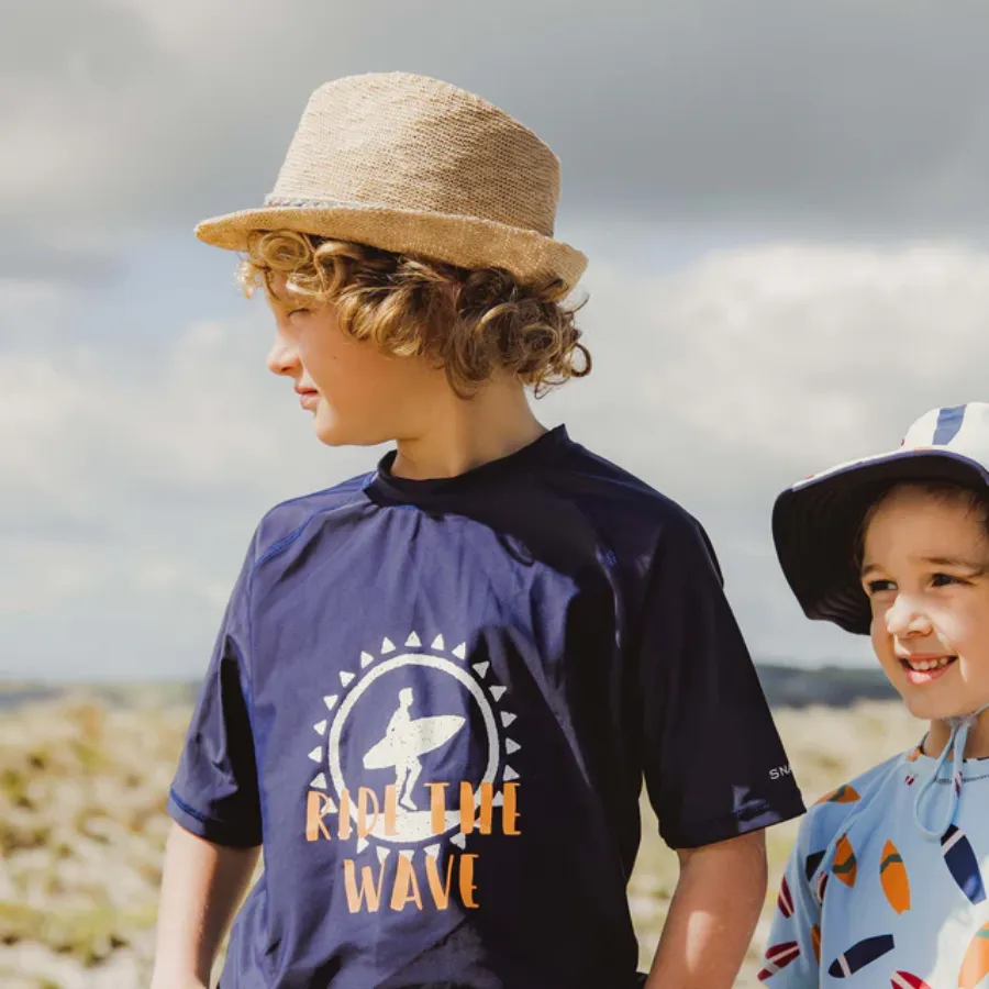 Snapper Rock Boys Braid Fedora 688 - Natural