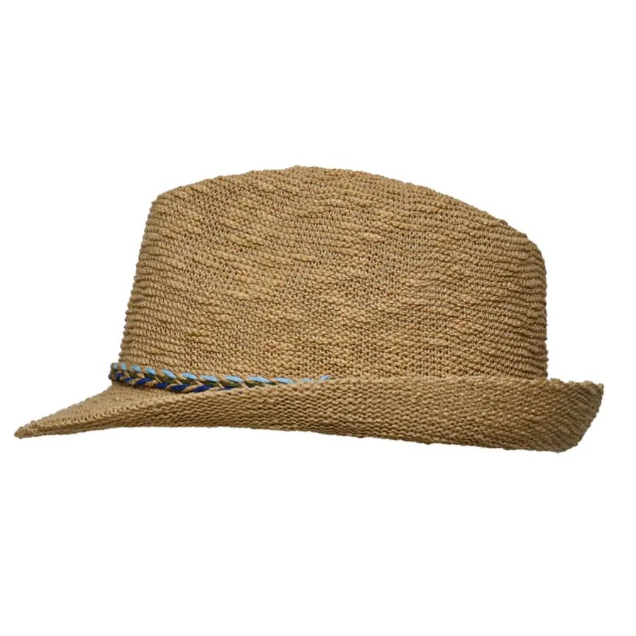 Snapper Rock Boys Braid Fedora 688 - Natural