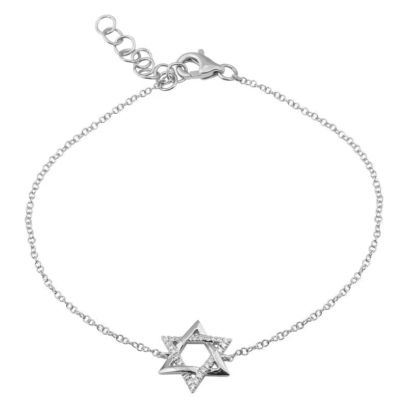 Star of David Charm Bracelet
