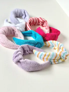 The Terry Knot Headband | Wide Knot Headband | Multiple Colors | Spa Headband | Made to Order
