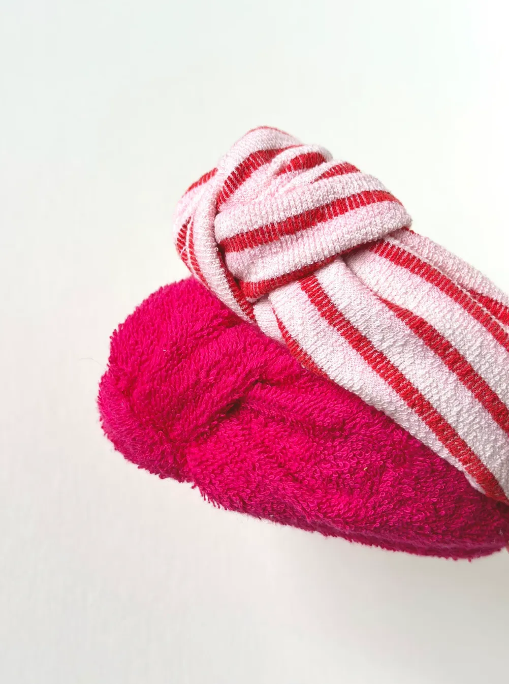 The Terry Knot Headband | Wide Knot Headband | Multiple Colors | Spa Headband | Made to Order