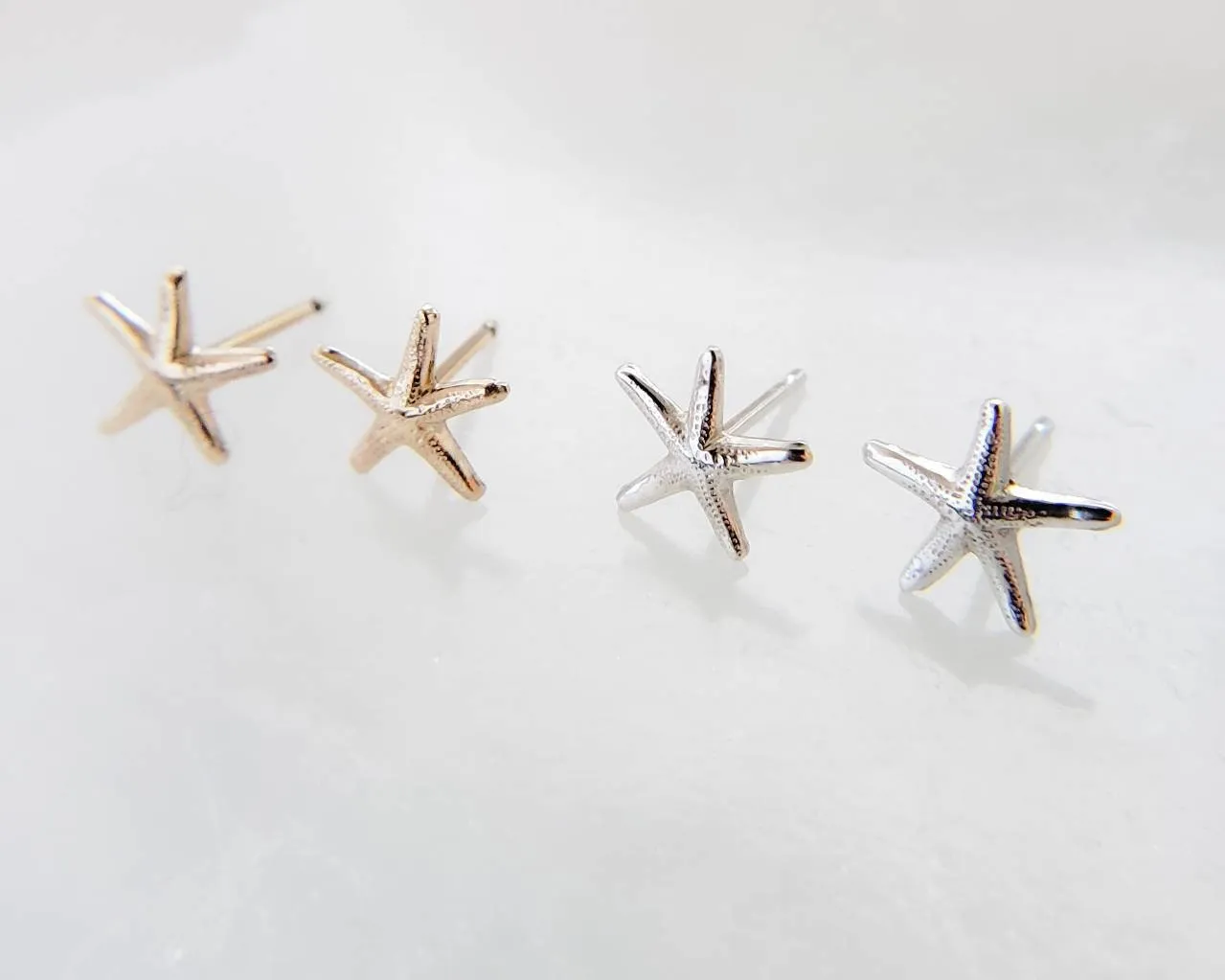 Tiny Starfish Studs