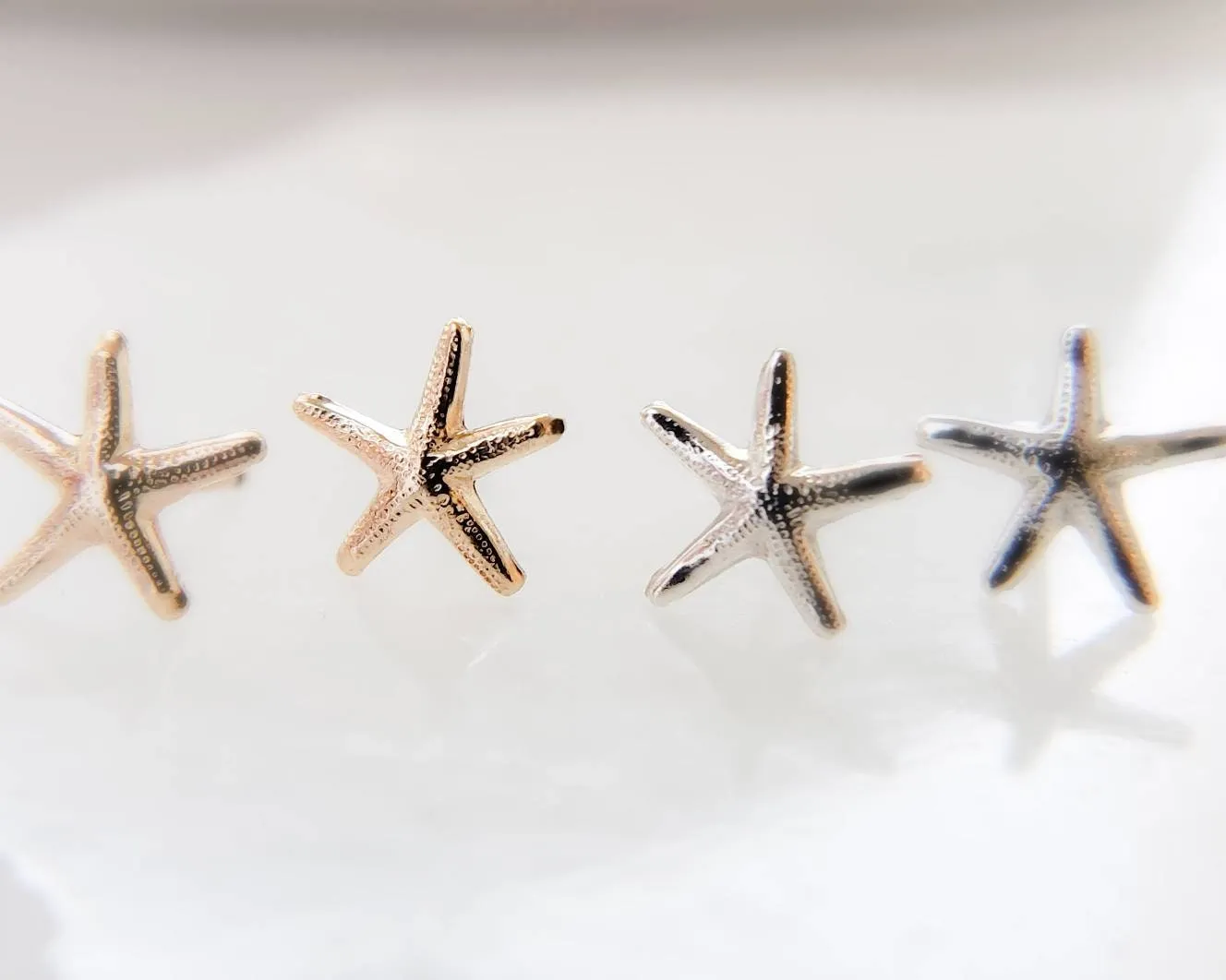 Tiny Starfish Studs