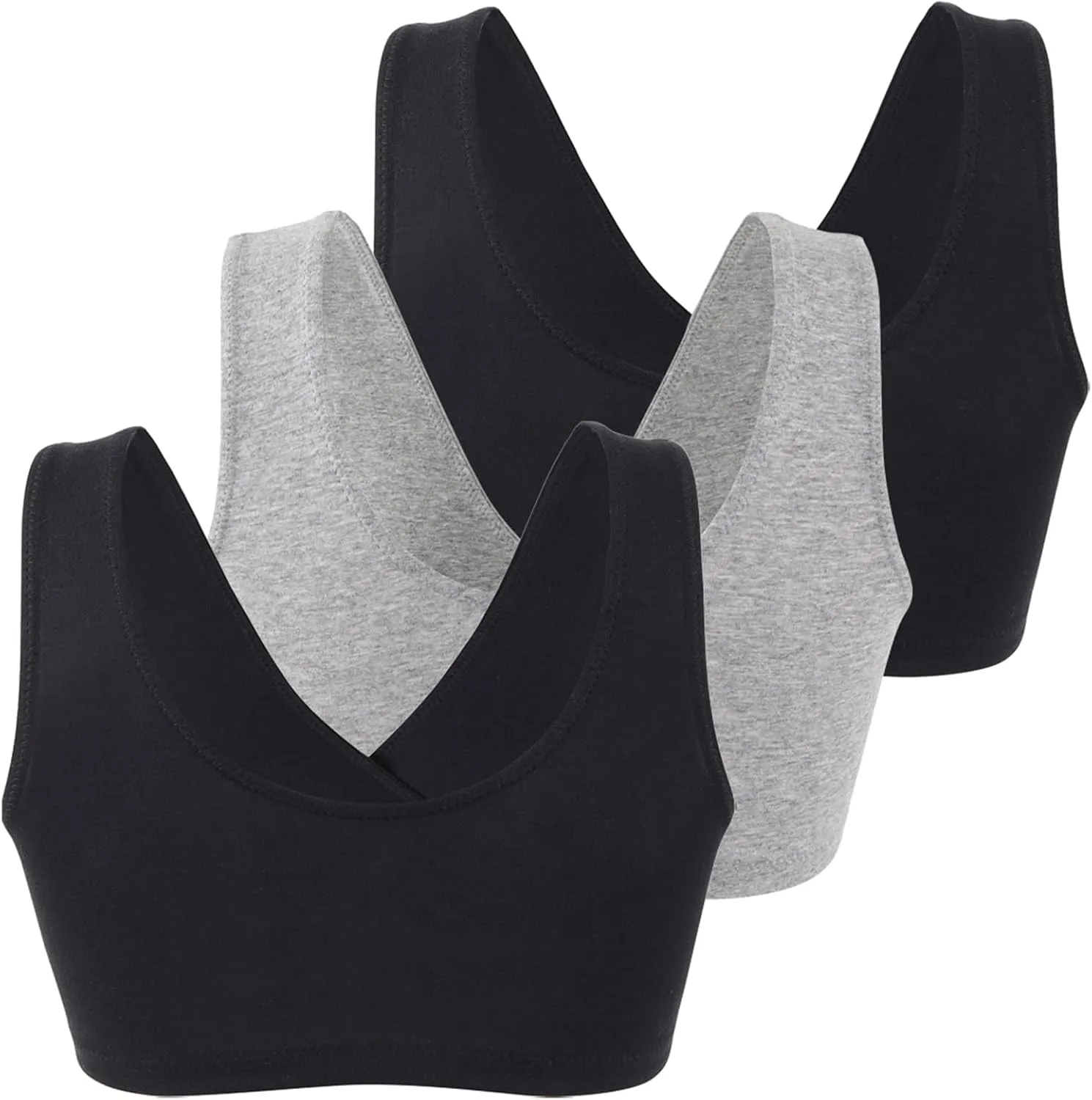 Women's Cotton Wireless Sleep Bra for Nursing and Maternity