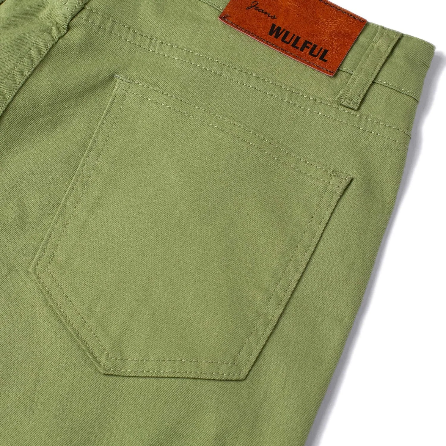 WULFUL Men's Slim Fit Skinny Stretch Comfy Jeans Denim Pants