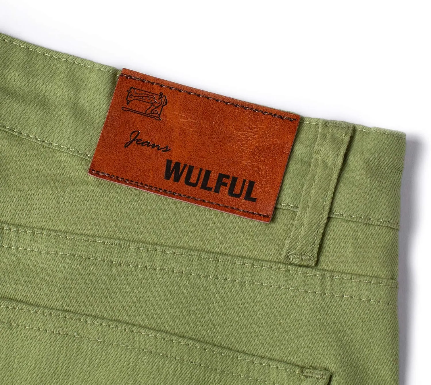 WULFUL Men's Slim Fit Skinny Stretch Comfy Jeans Denim Pants